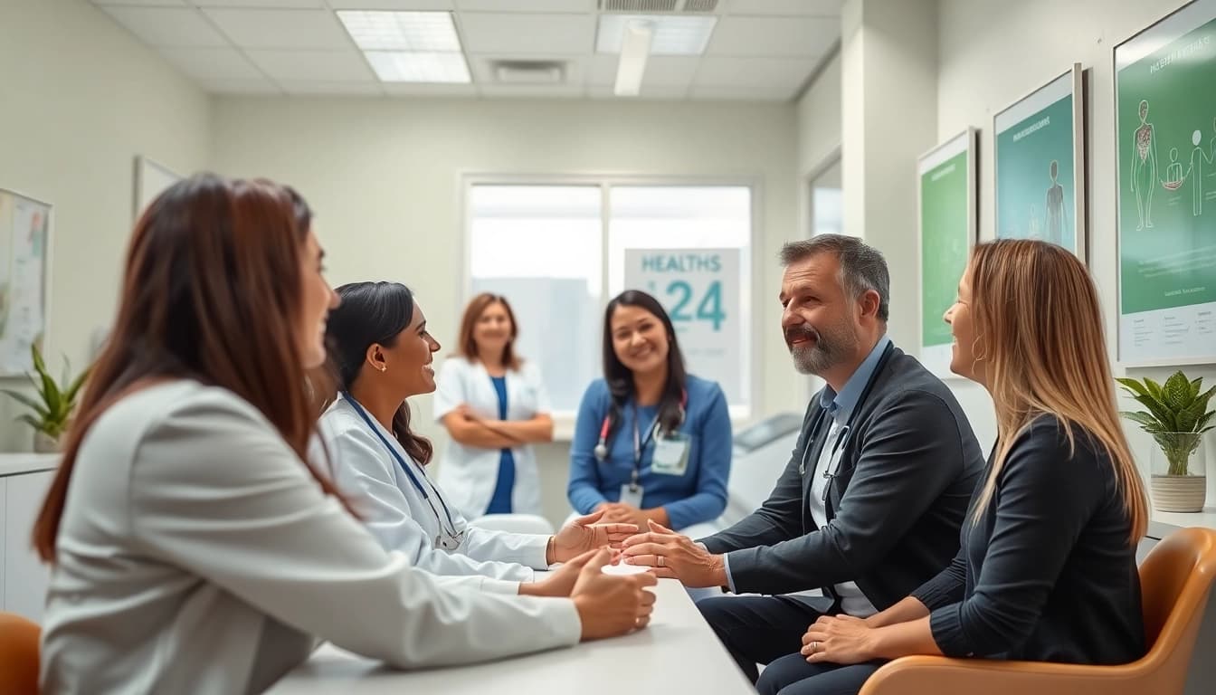 Consultation at metabolic health clinic Sydney promoting holistic health practices.
