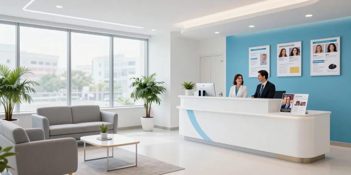 Hair transplant Istanbul consultation with expert healthcare provider in a welcoming medical clinic focused on patient care.