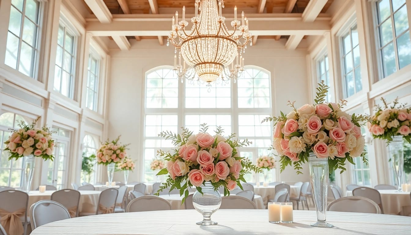 Creating unforgettable memories at the Wedding Event Space Jacksonville, with elegant decor and natural lighting.