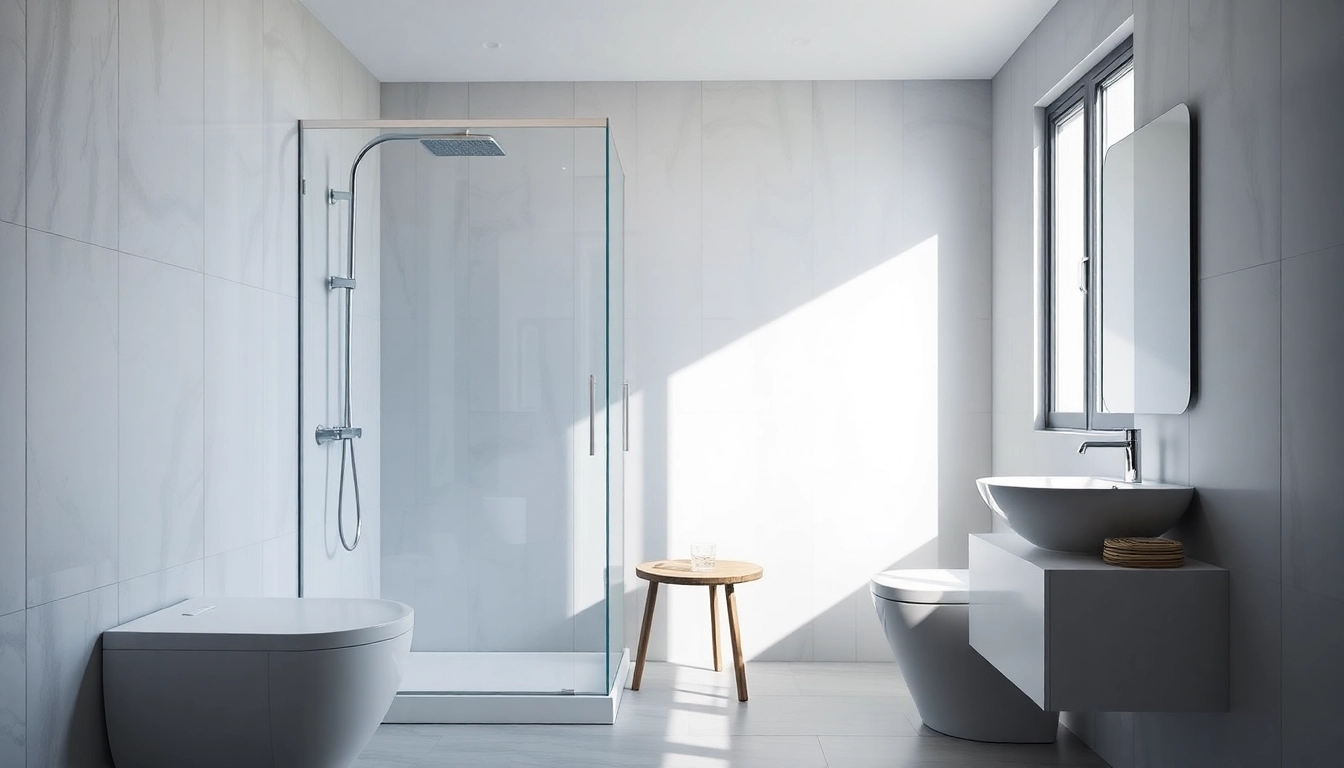 Erleben Sie die hochwertigen Produkte von sonni sanitär GmbH in einem eleganten Badezimmer-Design.