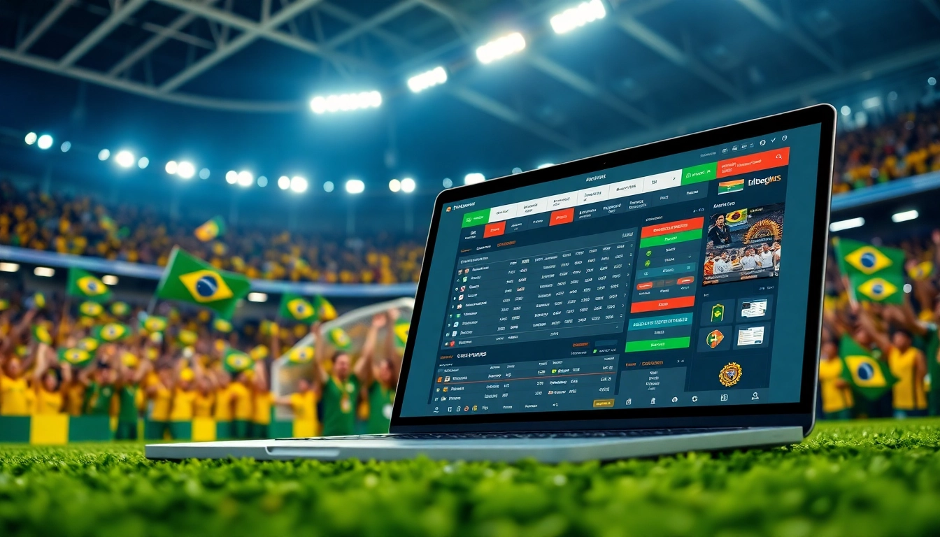 Engage with the best sportsbooks Brazil through an interactive platform featuring live betting odds.