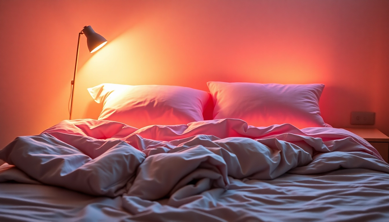 Cuscini letto colorati disposti su un letto elegante, per un riposo confortevole e stiloso.