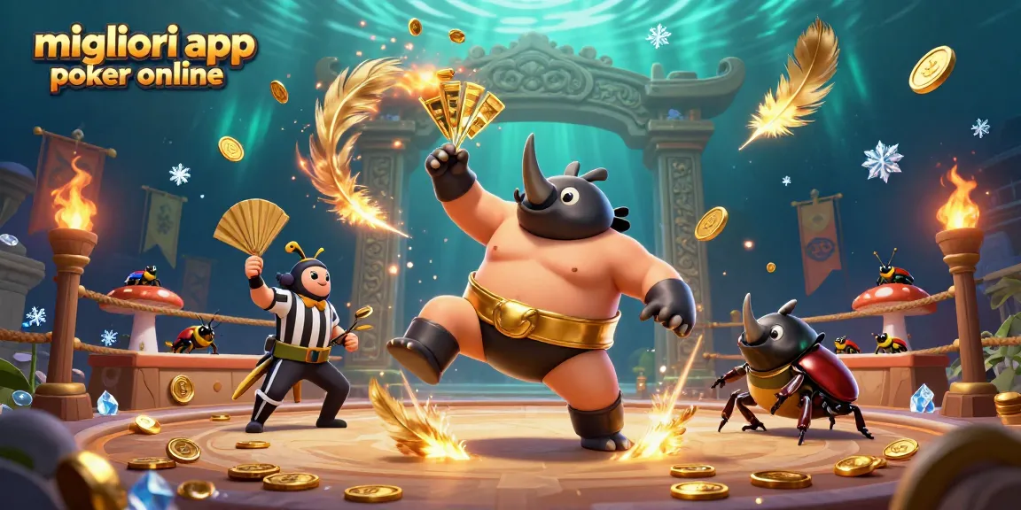 Gioca e vinci con le migliori app poker online, tra emozioni e monete d'oro che volano!