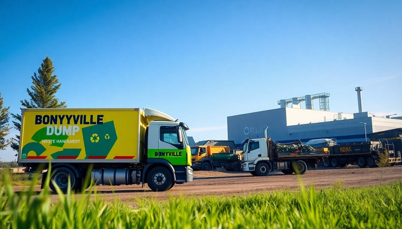 Engaged workers at Bonnyville dump showcasing responsible waste management.