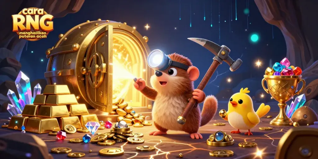 Menjelajahi cara RNG menghasilkan putaran acak dengan karakter penambang yang imersif di dunia slot.