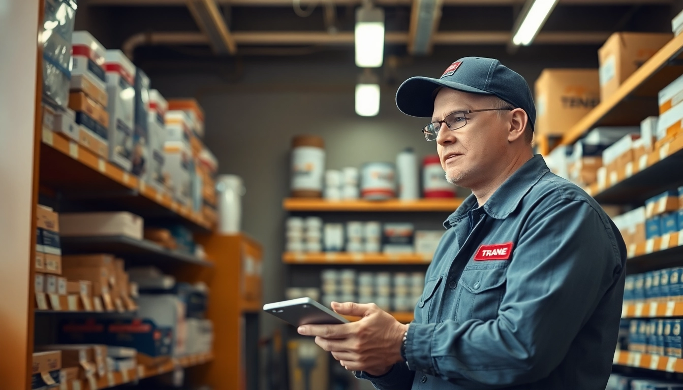 Find reliable Trane parts dealer near me assisting customers with HVAC solutions.