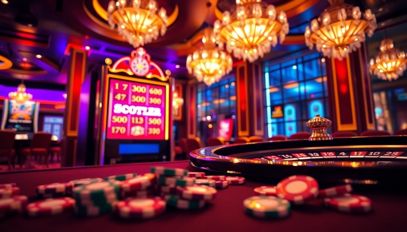 Experience the excitement of winning with scatter hitam in a luxurious casino setting.