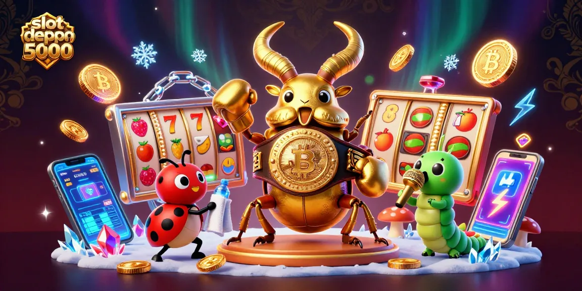 Slot depo 5000 memberikan pengalaman bermain yang seru dengan jackpot dan simbol buah dalam ilustrasi menarik.