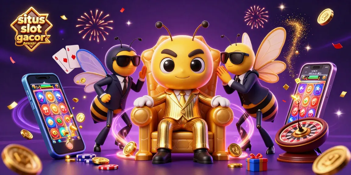 Experience the excitement of situs slot gacor deposit 10k with animated casino elements and charming characters.