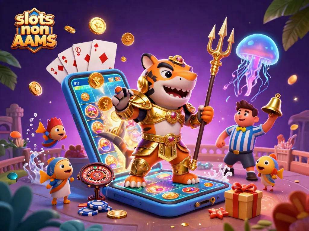 Gioca alle slot non AAMS in un'arena sottomarina con un pesce tigre in armatura dorata e tantissimi premi.