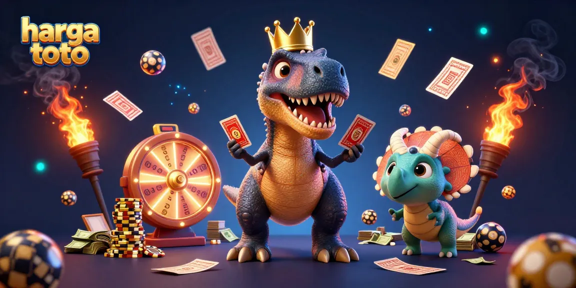 Engage with the excitement of harga toto featuring vibrant lottery elements and dynamic characters.