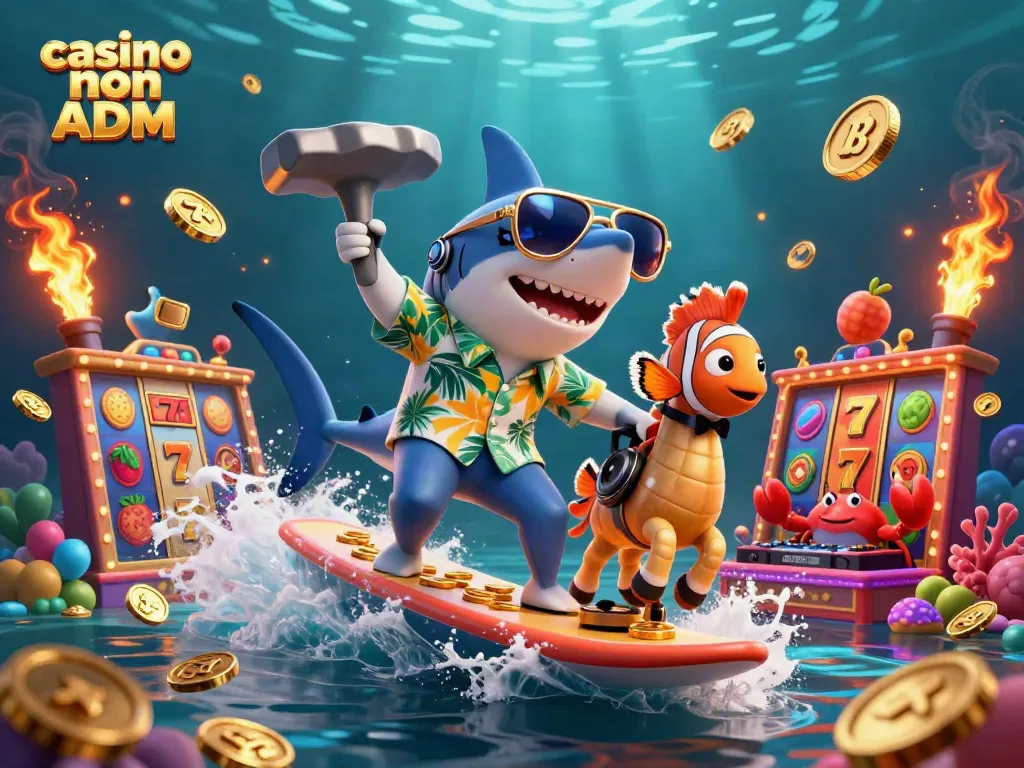 Gioca ai migliori giochi nei casinò non ADM, tra oro e divertimento subacqueo.