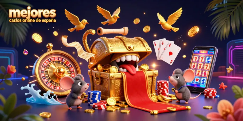 Gana con los mejores casinos online de España y disfruta de juegos emocionantes con bonos.