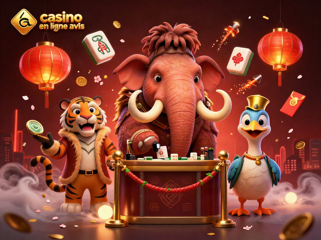 Évaluations de casino en ligne avis avec des personnages animés et des éléments de jeux