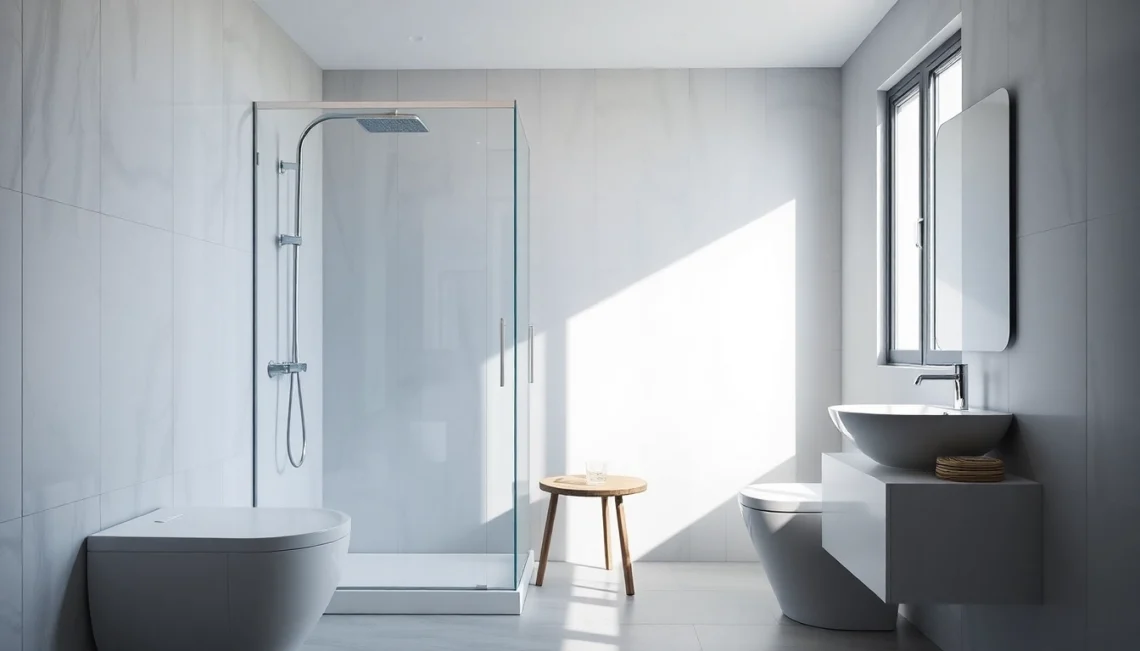 Erleben Sie die hochwertigen Produkte von sonni sanitär GmbH in einem eleganten Badezimmer-Design.