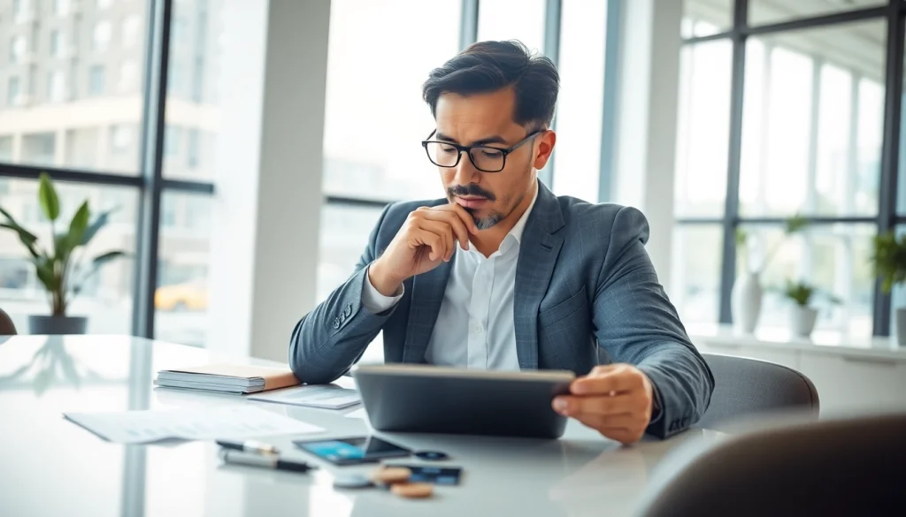 카드깡의 개념을 분석하는 전문 금융 컨설턴트의 모습