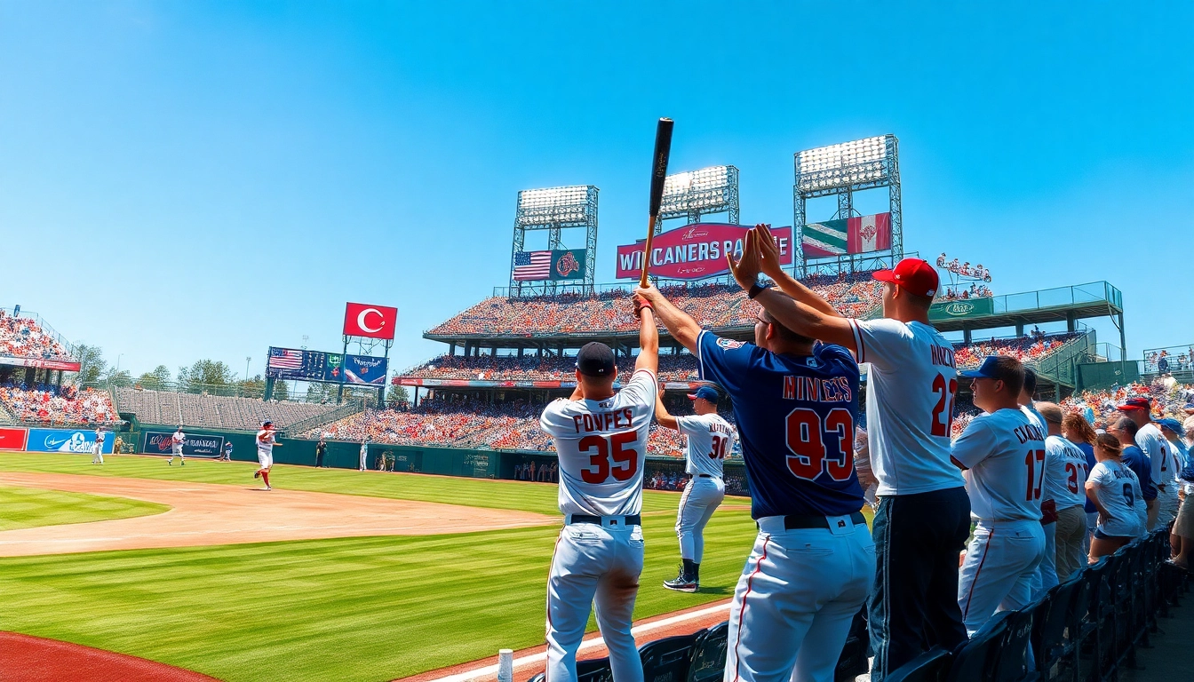mlb중계 팬들이 야구 경기를 응원하는 모습의 생생한 장면