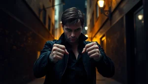 Explore a thrilling book cover featuring a character better than Jack Reacher in an action-packed scene.