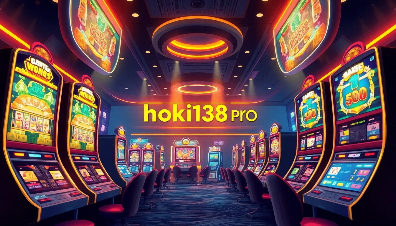 Experience the excitement of hoki138 pro in a vibrant online gaming environment.