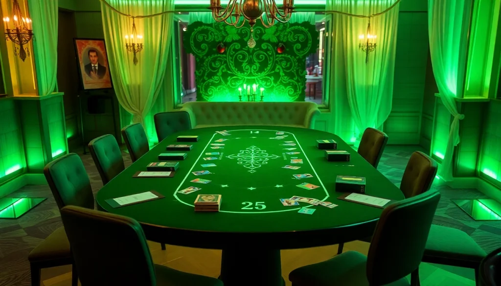 Explore a casa de apostas regulamentada com jogos emocionantes e uma mesa de cassino sofisticada.