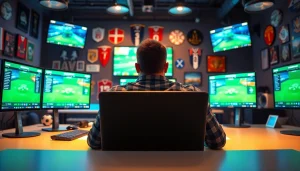 Engaging in online sports betting Oklahoma with live sports updates and dynamic environment.