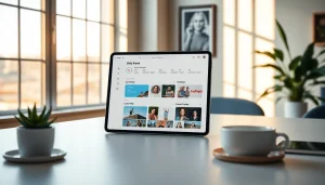 Discover effective OnlyFans finder tool interface in a modern workspace setting.